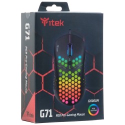 itek G71 mouse Mano destra USB tipo A Ottico 12000 DPI ITEK - 2