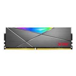ADATA RAM GAMING XPG SPECTRIX D50G 8GB(1x8GB) DDR4 3200MHZ RGB, CL16-20-20, TUNGSTEN GREY ADATA - 1