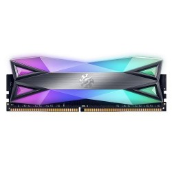 ADATA RAM GAMING XPG SPECTRIX D60G 8GB(1x8GB) DDR4 3200MHZ RGB, CL16-20-20, TUNGSTEN GREY ADATA - 1
