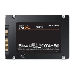 Samsung 870 EVO 2.5" 500 GB Serial ATA III V-NAND SAMSUNG - 5