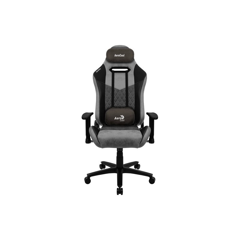 Aerocool Duke Nobility Series Aerosuede Premium Gaming Chair - Ash Black AEROCOOL - 1
