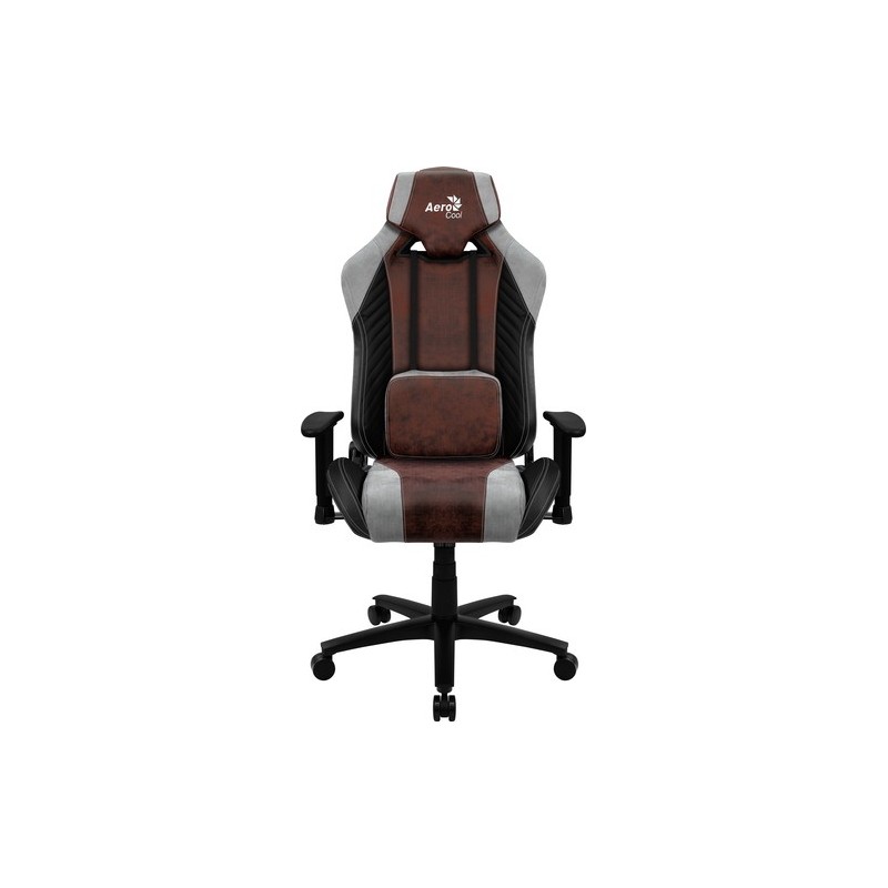 Aerocool Baron Nobility Series Aerosuede Premium Gaming Chair - Burgundy Red AEROCOOL - 1