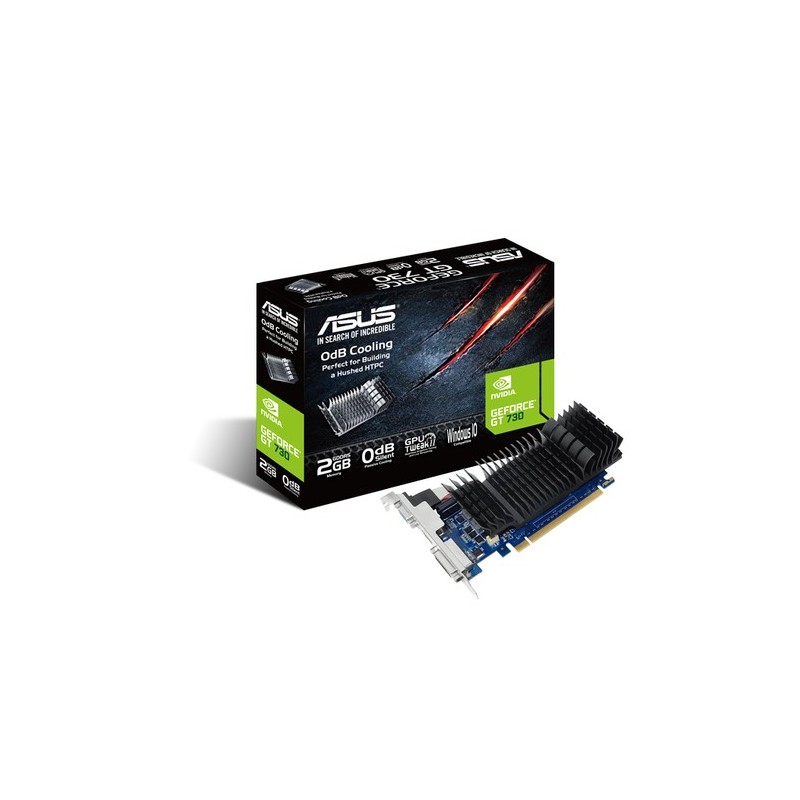 ASUS GT730-SL-2GD5-BRK NVIDIA GeForce GT 730 2 GB GDDR5 ASUS - 1