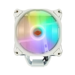 Dissipatore Noua Numb White ARGB 120W Tower 4 Heatpipes 1*Fan PWM 120mm Add 5V Intel & AMD NOUA - 1