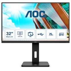 AOC U32P2CA Monitor PC 80 cm (31.5") 3840 x 2160 Pixel 4K Ultra HD LED Nero AOC - 1