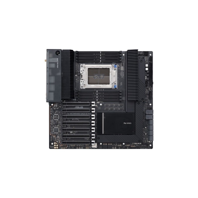 ASUS WRX80E-SAGE SE WIFI AMD WRX80 Socket SP3 ATX esteso ASUS - 1