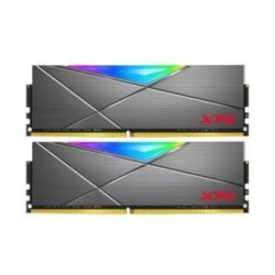 ADATA RAM GAMING XPG SPECTRIX D50G 16GB(2x8GB) DDR4 3600MHZ RGB, CL18-22-22, TUNGSTEN GREY ADATA - 1