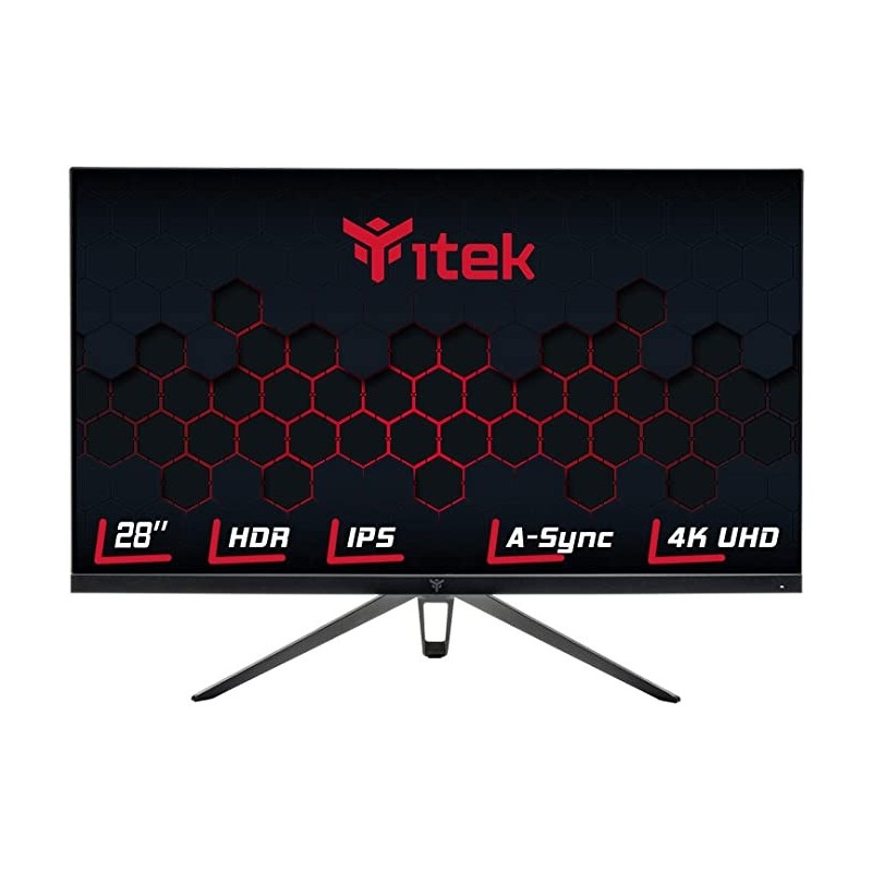 itek GGF 71,1 cm (28") 3840 x 2160 Pixel 4K Ultra HD LED Nero ITEK - 1