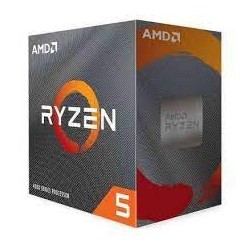 CPU AMD Ryzen 5 4500 4.1Ghz 6 CORE 11MB 65W AM4 with Wraith Stealth Cooler AMD - 1