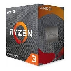 CPU AMD Ryzen 3 4100 4.0Ghz 4 CORE 6MB 65W AM4 with Wraith Stealth Cooler AMD - 1