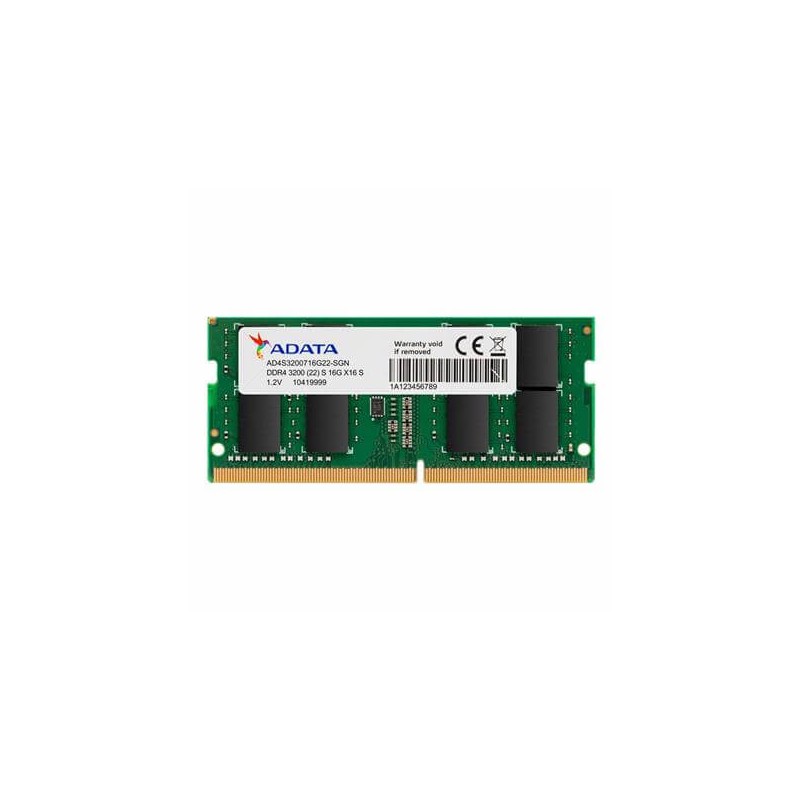 ADATA RAM SODIMM DDR4 8GB (1x8Gb) 3200Mhz CL22 1,2V ADATA - 1