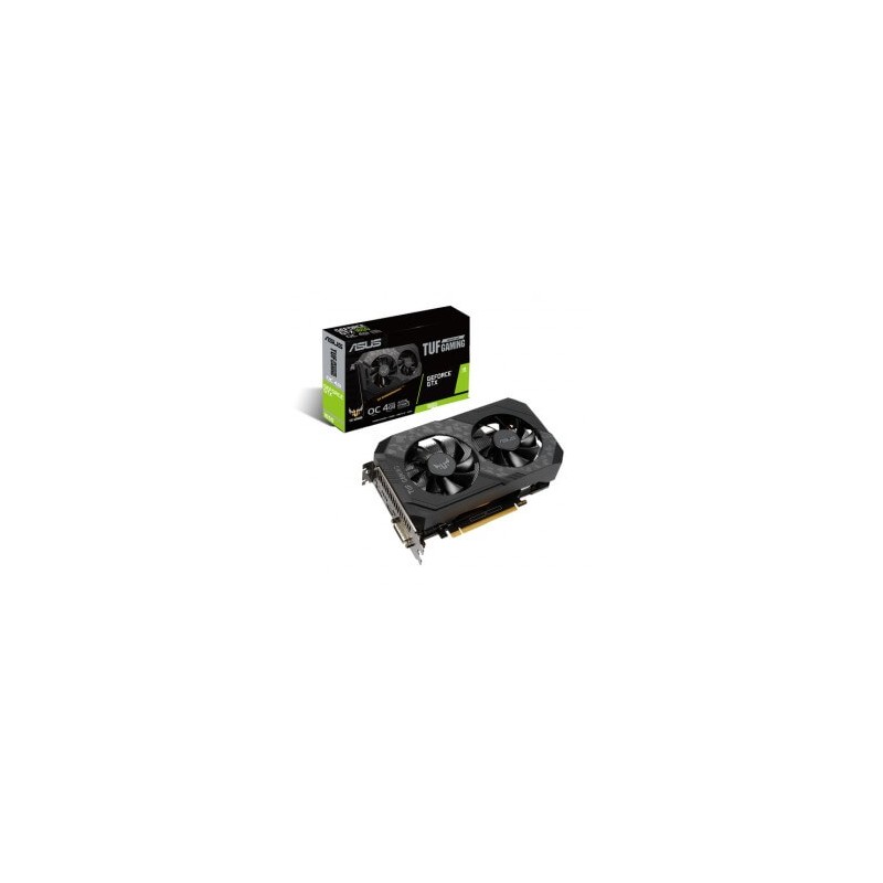 ASUS TUF Gaming TUF-GTX1650-O4GD6-GAMING NVIDIA GeForce GTX 1650 4 GB GDDR6 ASUS - 1