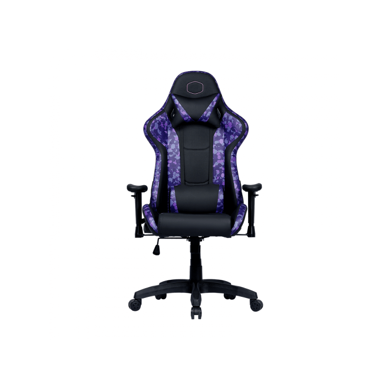 Cooler Master Gaming Chair CALIBER R1S CM CAMO,PURPLE CAMO,PU traspirante,reclinabile da 90 a 180 COOLER MASTER - 1
