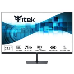 itek GWF 60,5 cm (23.8") 1920 x 1080 Pixel Full HD LED Nero ITEK - 1