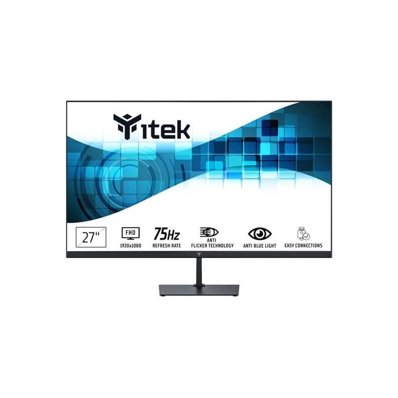 itek GWF 68,6 cm (27") 1920 x 1080 Pixel Full HD LED Nero ITEK - 1