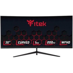 itek GGC 76,2 cm (30") 2560 x 1080 Pixel UltraWide Full HD LED Nero ITEK - 1