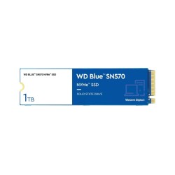WESTERN DIGITAL SSD BLUE SN570 1TB WDS100T3B0C M2 NVME (SIAE) WESTERN DIGITAL - 1